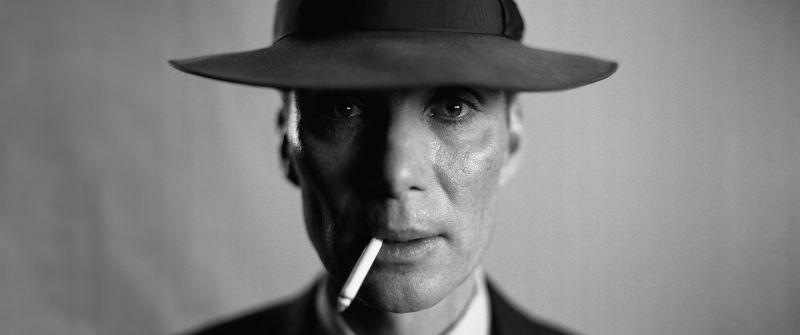 Cillian Murphy (Oppenheimer), Monochrome, 5K, 8K