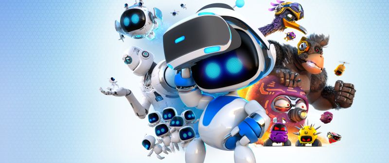 Astro Bot, Game poster, PlayStation 5, 2024 Games