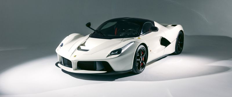 LaFerrari, White cars, Sports cars