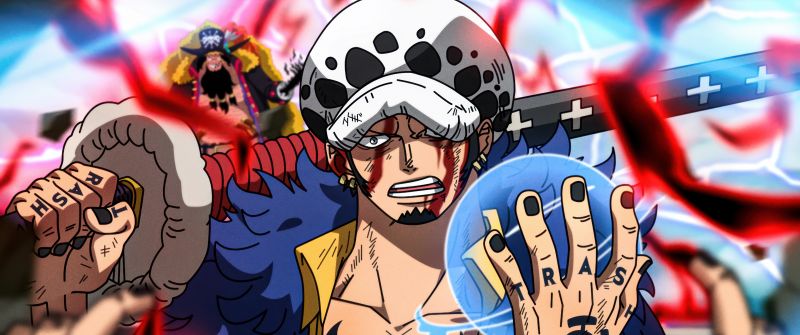 Trafalgar Law, 5K, Artwork, One Piece