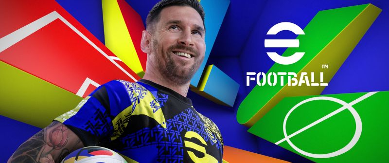 eFootball 2024, Game Art, Lionel Messi, 2024 Games