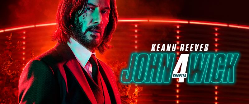 John Wick: Chapter 4, Neon, Keanu Reeves as John Wick, John Wick 4