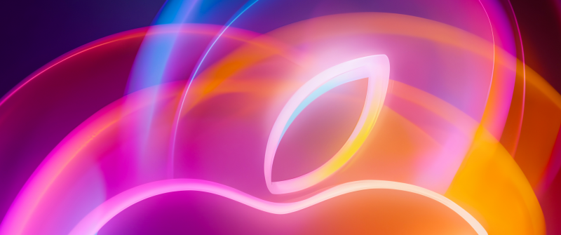 Apple Event 2024, Glowtime, Colorful background, Colorful art, 5K