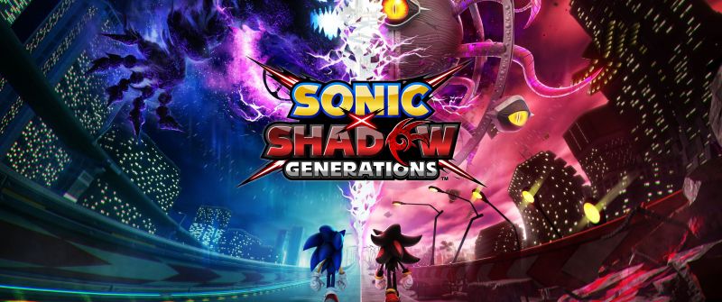 Sonic X Shadow Generations, Key Art, 2024 Games