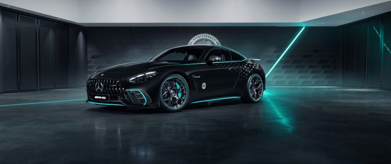 Mercedes-AMG GT 63 PRO 4MATIC+, Dark aesthetic, Collector’s Edition, 2024, 5K, Black cars