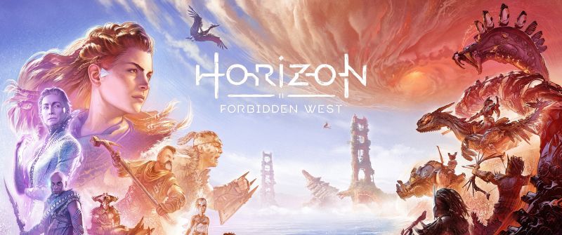 Horizon Forbidden West, Key Art, PlayStation 5, Game Art