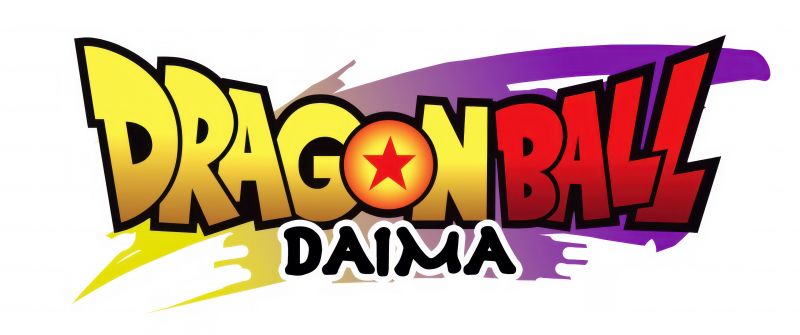 Dragon Ball DAIMA, Logo, White background, Anime series