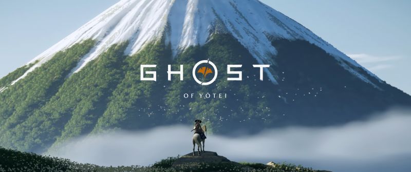 Mount Yotei, Ghost of Yotei, 2025 Games, Scenic, Ultrawide, 5K