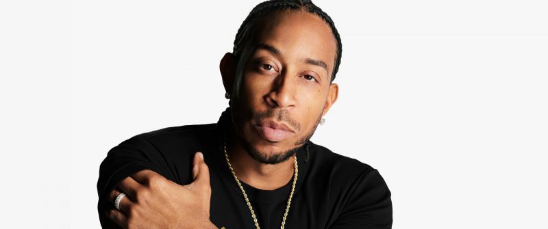 Ludacris, American rapper, White background, Closeup, American actor