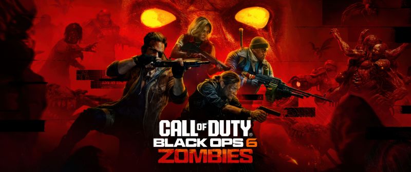 Call of Duty: Black Ops 6 Zombies, Key Art, 2024 Games, 5K