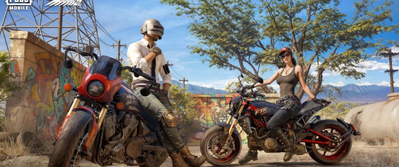 PUBG MOBILE x Indian Motorcycle, 5K, 2024 Games, PUBG MOBILE, Indian Motorcycle