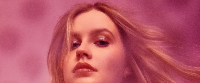 Angourie Rice, Pink aesthetic, Portrait, Australian actress, 5K