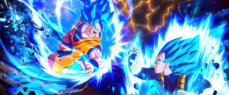 Goku vs Vegeta, Dragon Ball Sparking Zero, 2024 Games, 5K