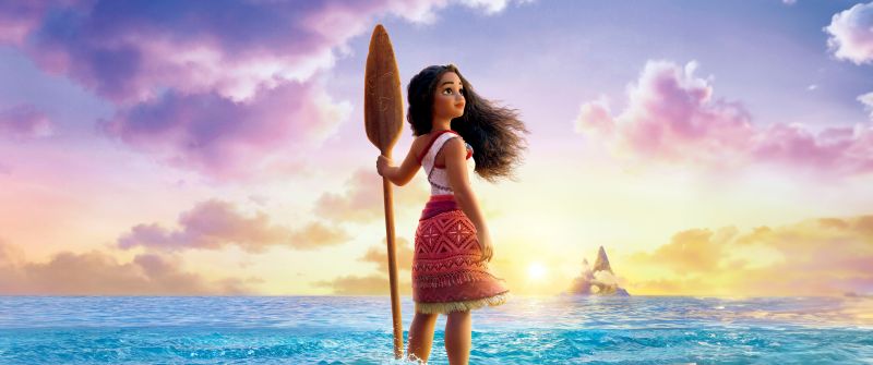 Moana 2, Fan Art, Animation movies, 2024 Movies, 5K