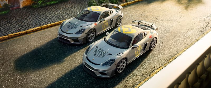 Porsche 718 Cayman GT4 RS, TAG Heuer x Porsche, 2024, 5K