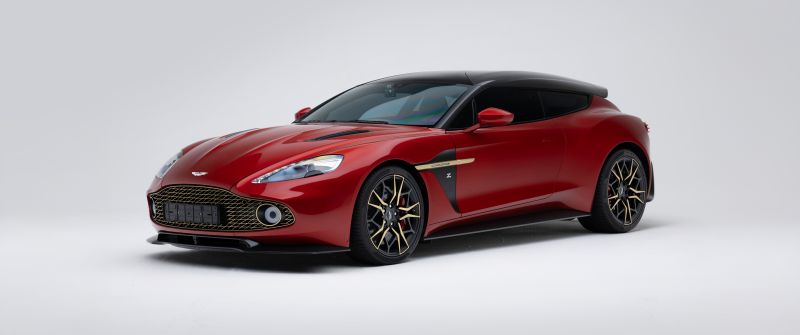 Aston Martin Vanquish, Red cars, White background