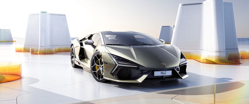 Lamborghini Revuelto, CGI, 5K, Aesthetic, Hybrid sports car