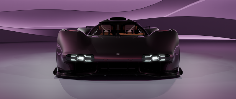 Porsche 963, Concept cars, Purple aesthetic, Le Mans Hypercar