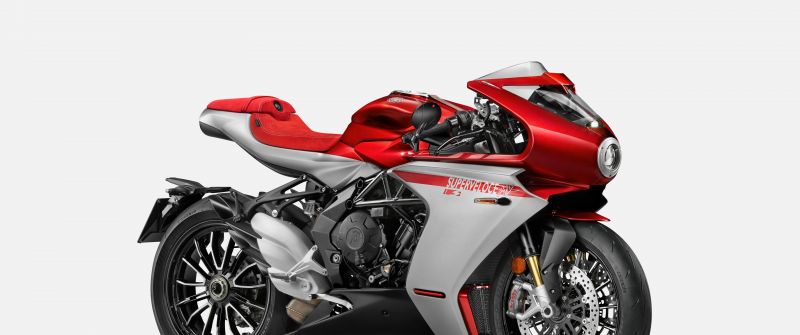 MV Agusta Superveloce S, 2025, 5K, Sports bikes, White background