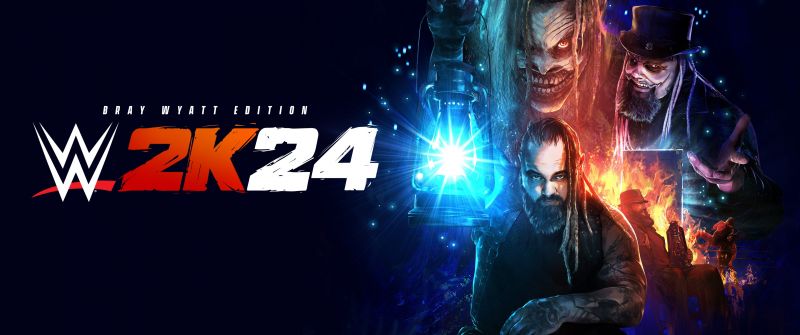 Bray Wyatt, WWE 2K24, 2024 Games, Dark blue