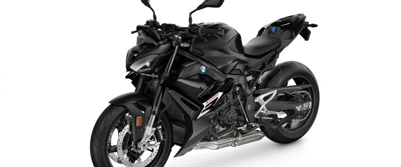 BMW S1000R, 2024, Sports bikes, White background