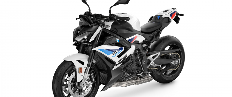 BMW S1000R, M Motorsport package, Sports bikes, White background