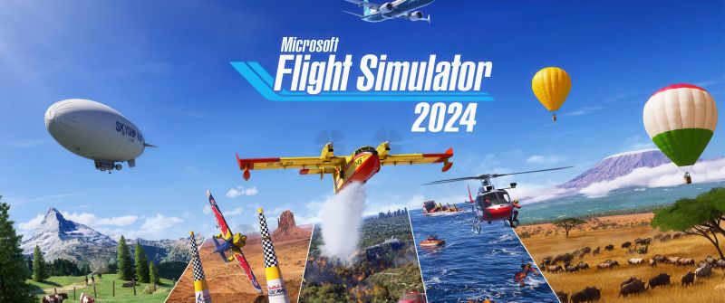 Microsoft Flight Simulator, 2024, Video Game, Game Art, 5K