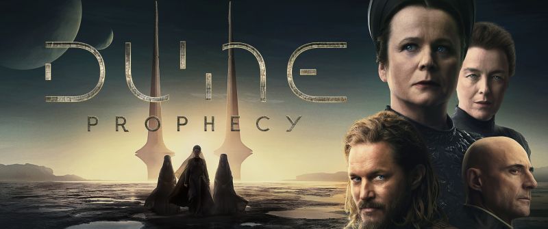 Dune: Prophecy, 8K, 2024 Series, HBO series, 5K, Emily Watson, Mark Strong