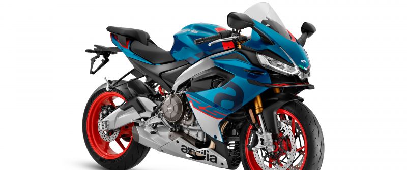 2025, Aprilia RS 660, Sports bikes, 5K, 8K, White background