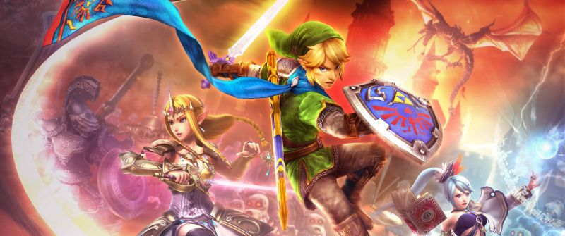 Hyrule Warriors, Video Game, Game Art, Link