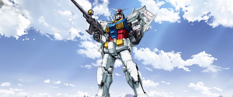 RX-78-2 Gundam, Mobile Suit Gundam, 5K, Robot