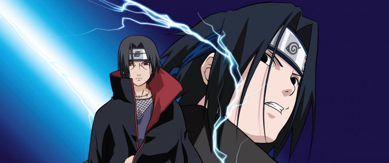 Sasuke Uchiha, Itachi Uchiha, 5K, Naruto