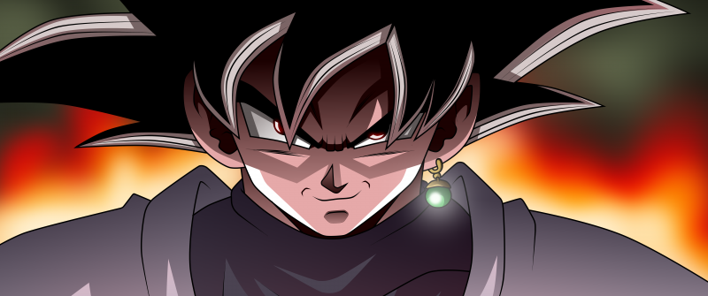 Goku Black, 8K, Dragon Ball Super, 5K