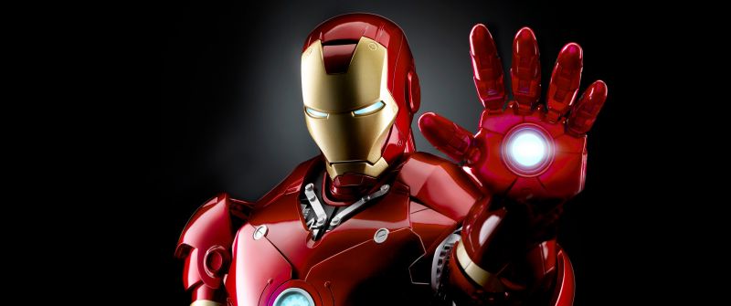 Iron Man, Mark III Armor, Dark background, 5K, 8K, Armor, Marvel Superheroes