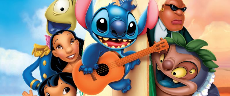 Lilo & Stitch, Classic, Disney Animation, 5K, Animation movies