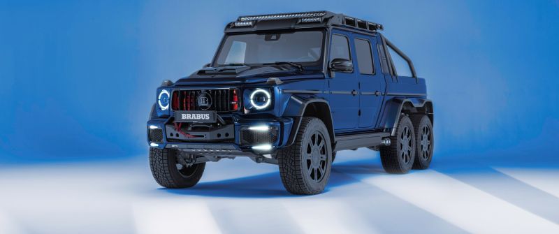 Mercedes-AMG G 63 6x6, 8K, Brabus XLP 900 6x6 Deep Blue, Mercedes-AMG G 63, Mercedes-AMG G-Class SUV, 5K