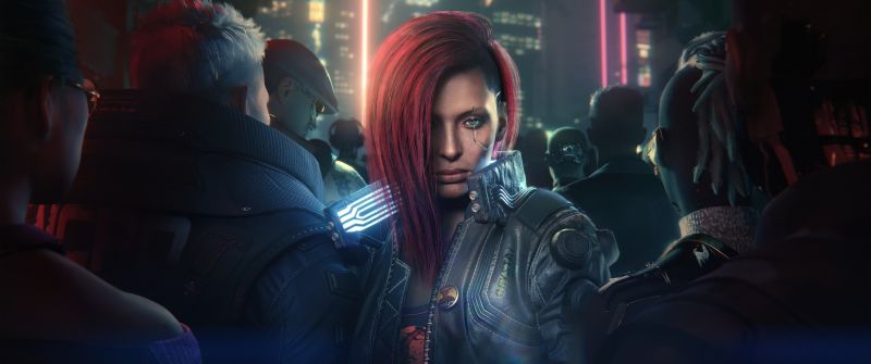 Female V, Ultimate Edition, Cyberpunk 2077, 5K, Game Art