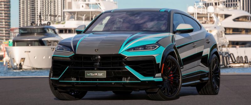 Lamborghini Urus SE, Miami, 5K, Plug-in Hybrid SUV