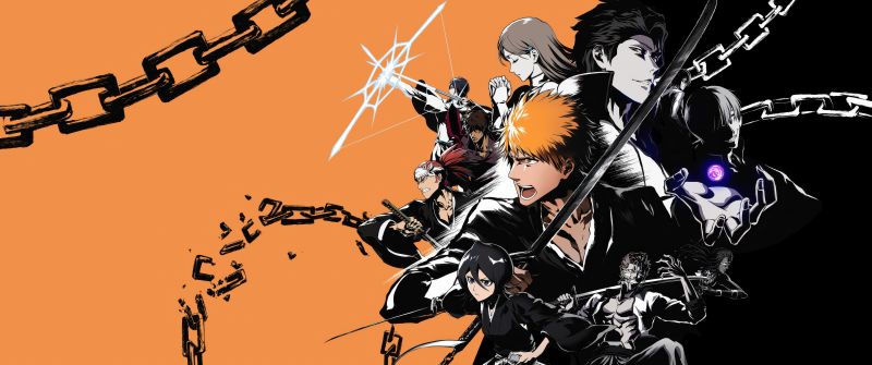 Bleach Rebirth of Souls, 8K, 2025 Games, 5K, Rukia Kuchiki, Ichigo Kurosaki, Sosuke Aizen