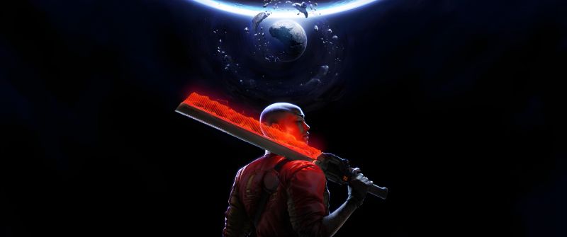 Intergalactic: The Heretic Prophet, Key Art, 2025 Games, Dark background, 5K, 8K