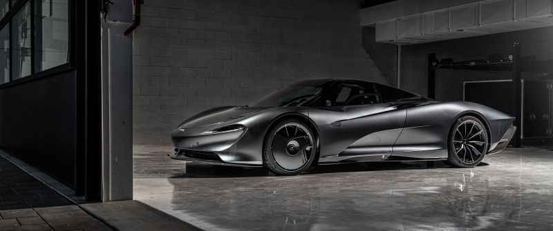 McLaren Speedtail, Dark aesthetic, 5K, 8K, Concept cars