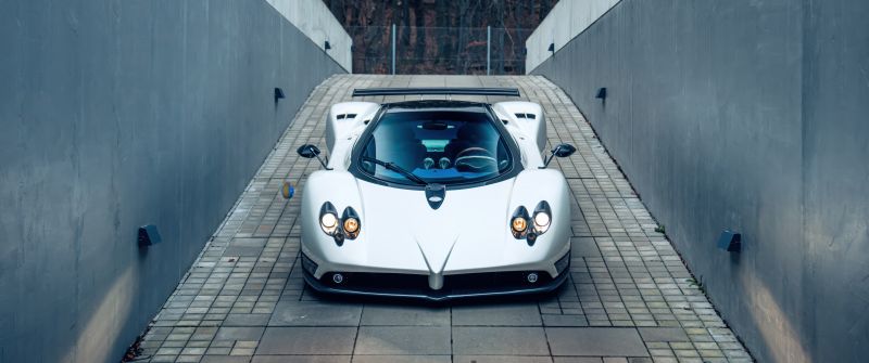 Pagani Zonda F, 8K, Sports cars, 5K