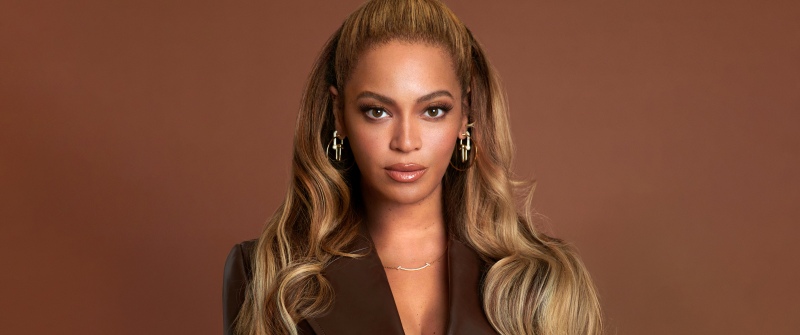 Beyonce, 8K, Brown background, American singer, 5K