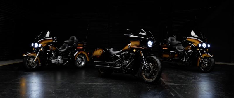 Harley-Davidson Low Rider ST Tobacco Fade, 5K, Dark aesthetic, Dark background, Harley-Davidson Low Rider