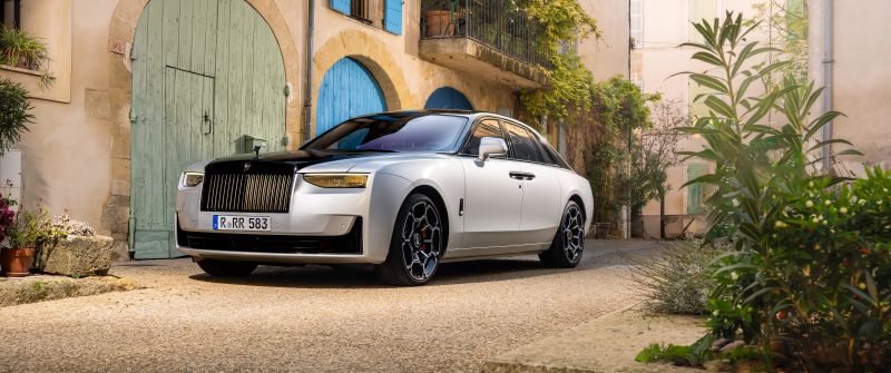 Rolls-Royce Black Badge Ghost Aesthete, 8K, 5K, Rolls-Royce Black Badge Ghost