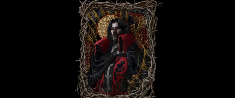 Dracula, AMOLED, Black background, Castlevania, 5K