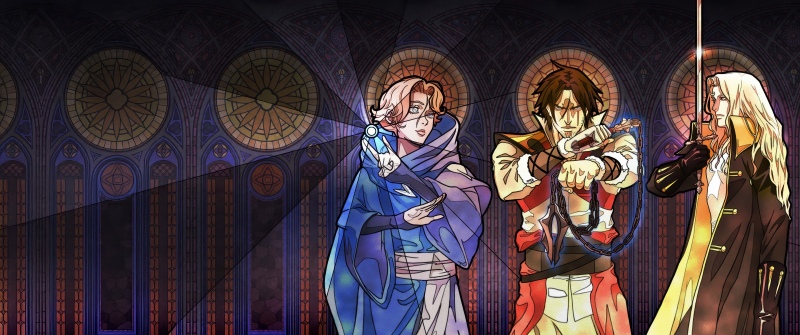 Sypha, Alucard, Trevor, Castlevania