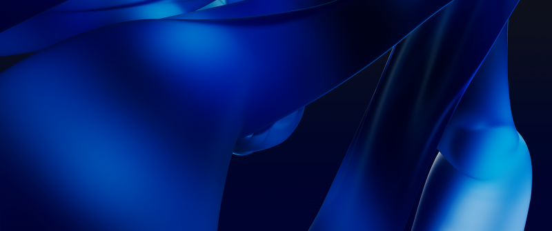 Windows 11 Fluidic, Dark blue