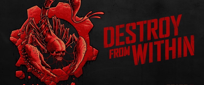 Gears 5, Destroy From Within, Dark background