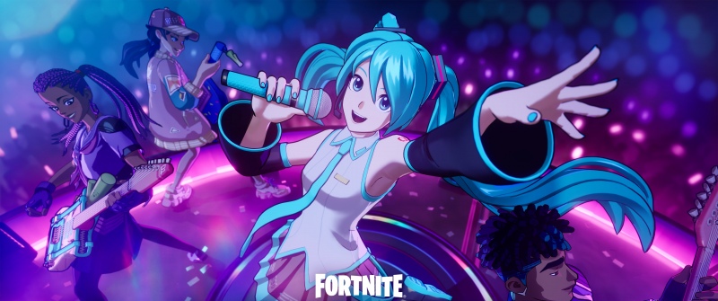 Fortnite Festival, Hatsune Miku, Video Game